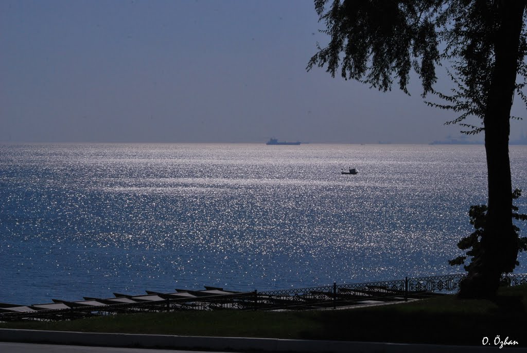 Sea of Marmara from Florya by Orhan Ozhan