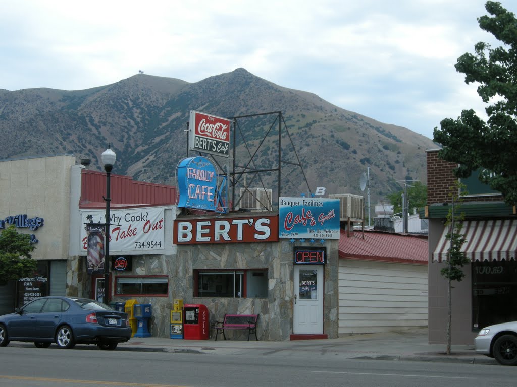 Bert's wonderful Cafe since 1929 - July 2010 by MaxFarrar