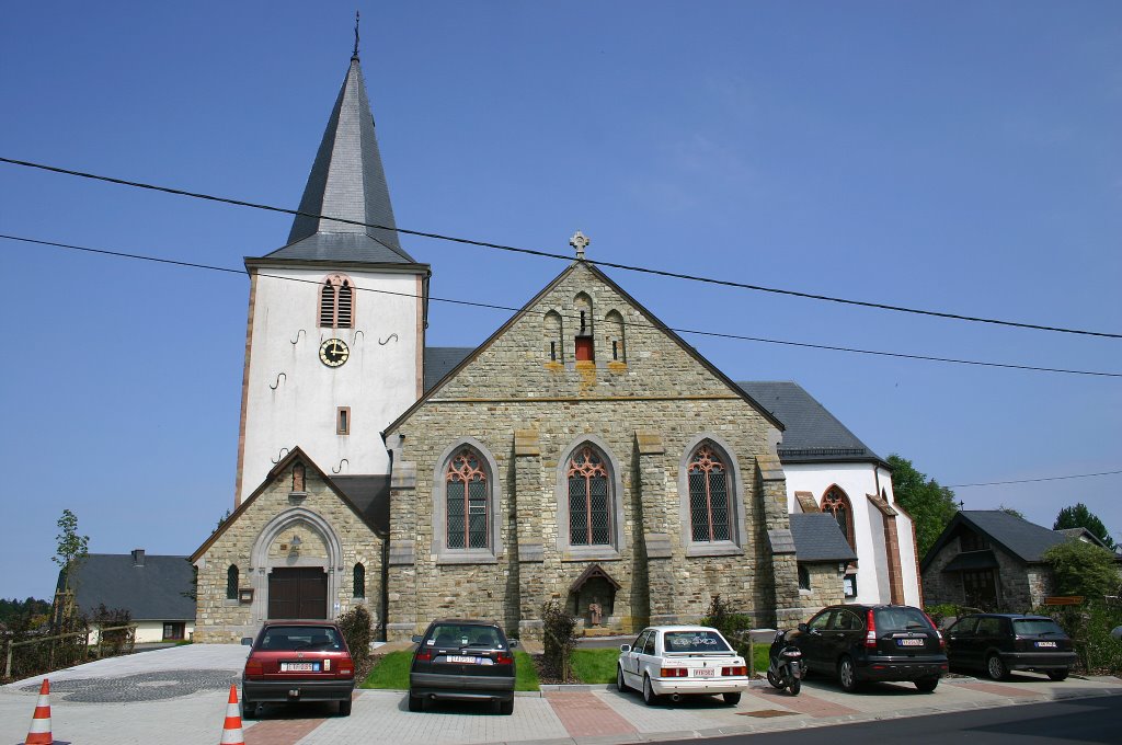 Pfarrkirche Büllingen im Jahre 2007 by Andre Frauenkron