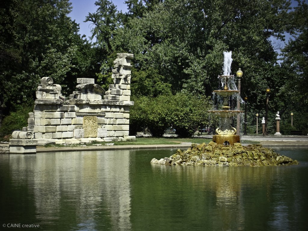 Fountain at the Ruins by jason caine photogra…