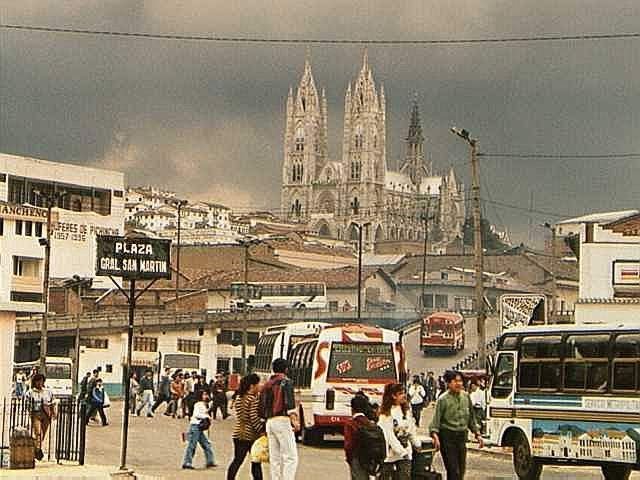 Catedral de Quito Ecuador by tony nunez