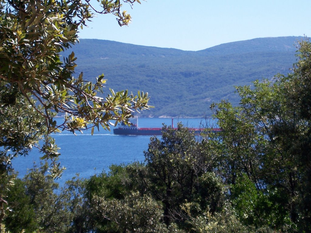 Looking from coast street to the island Cres by Pretm