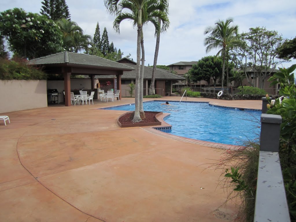 Kapalua Golf Villas - main swimming pool by NLKorp