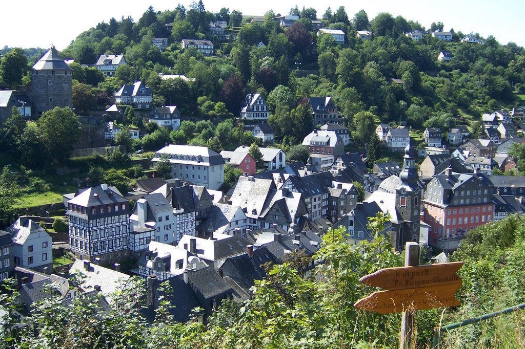 View over Monschau by Thorsten Lyng Johans…