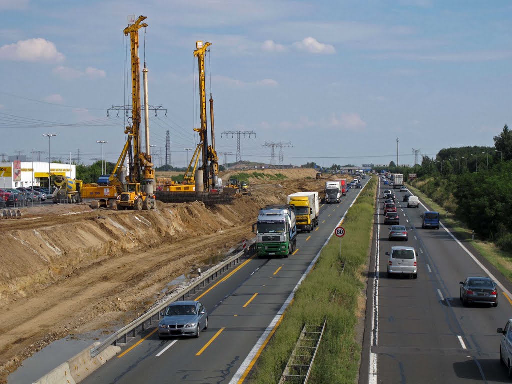 Autobahnverbreiterung A14 Leipzig Nordost Thekla by Meier-Leider