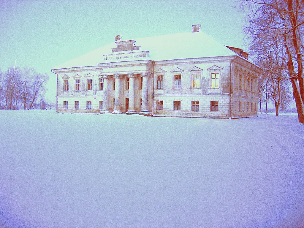 Žeimių dvaras žiemą by ISarunasI