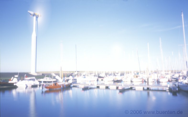 Texel Jachthaven, Pinhole by Christoph Bünten