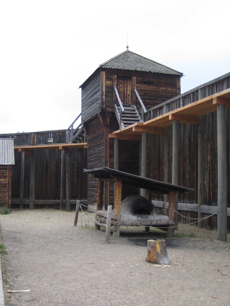 Fort Edmonton lookout by BLU  (Brian)