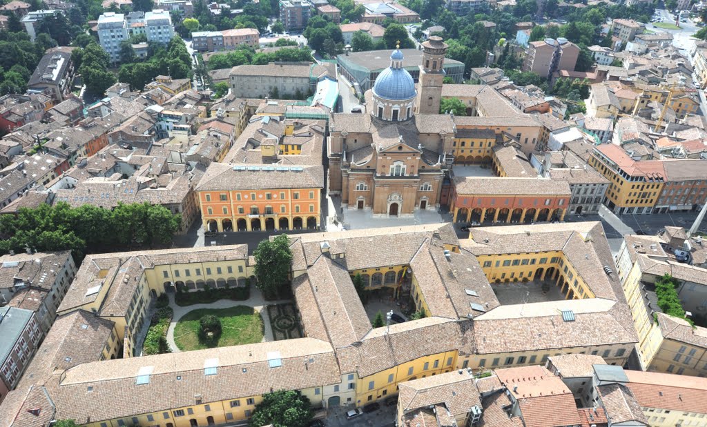 Basilica della Ghiara veduta aerea by maxman1955