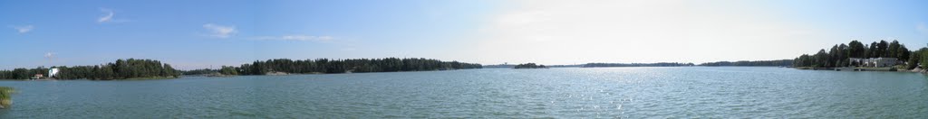 View to Seurasaari and Kuusisaari Helsinki by Juha Meriluoto