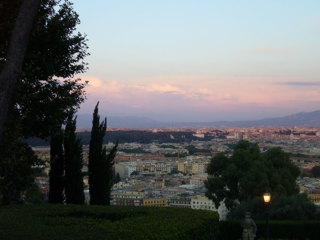 Veduta su Roma by amleto valeri