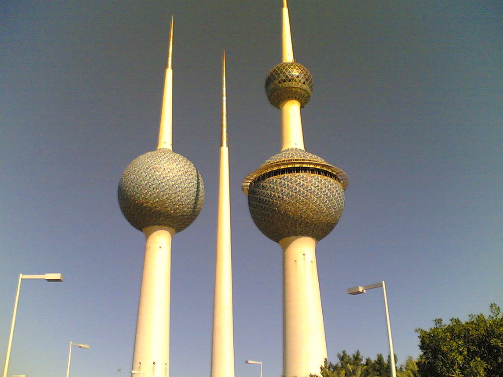 Kuwait Towers by Sebas C.L Spain