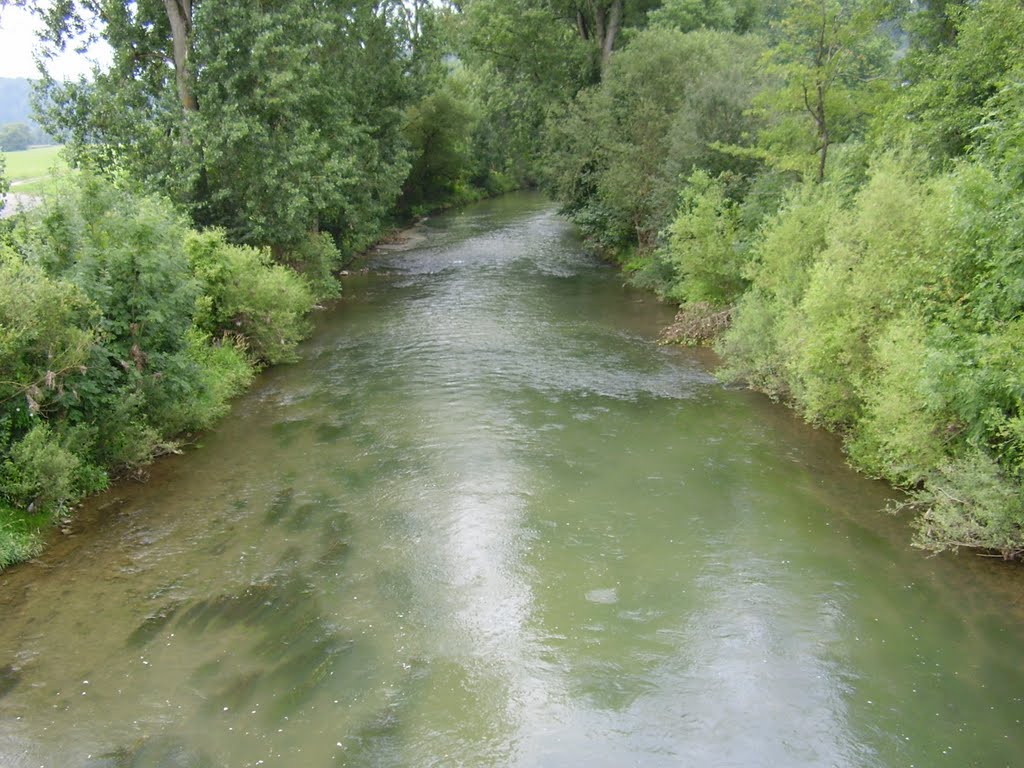 Blick auf die Jagst by Å