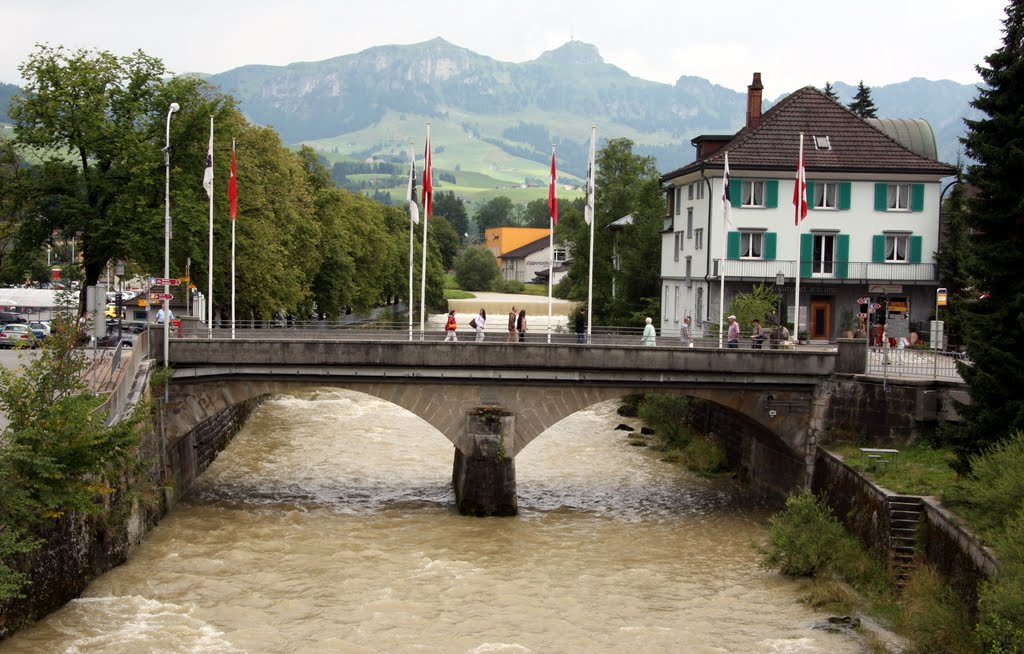 Appenzell - la rivière la Sitter by Charly-G. Arbellay