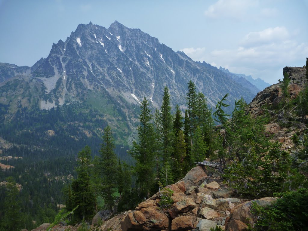 Mount Stuart from Ingalls Pass by Jason Grube