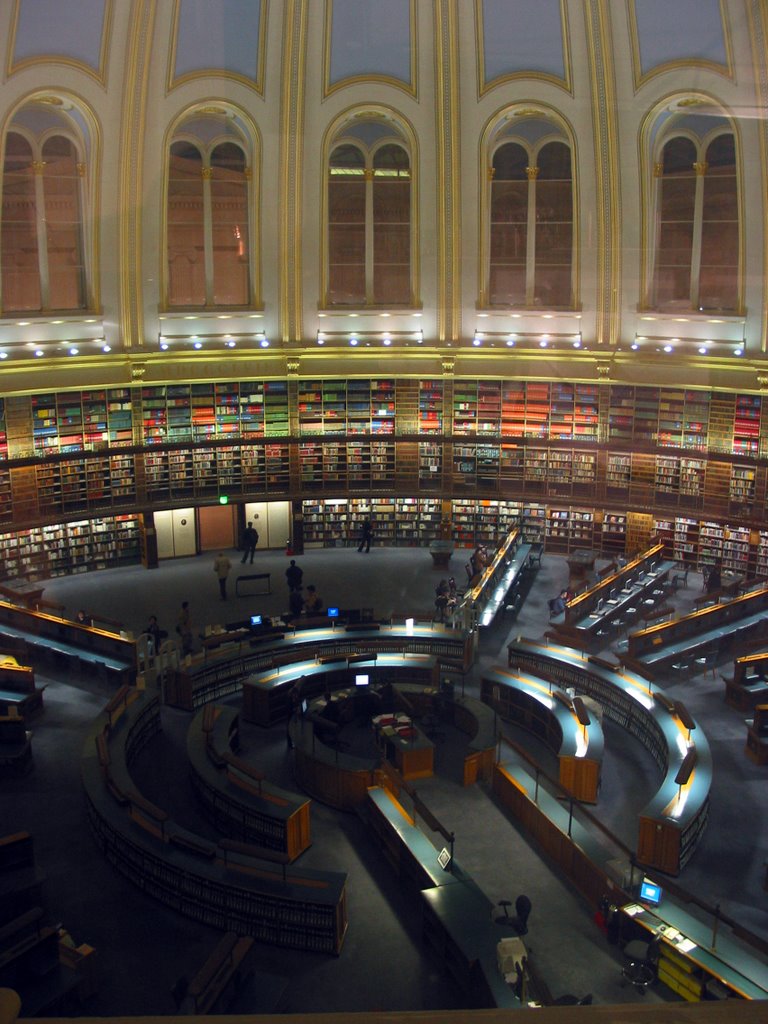 BM Reading Room (Old British library) by Phoebus Apostolides