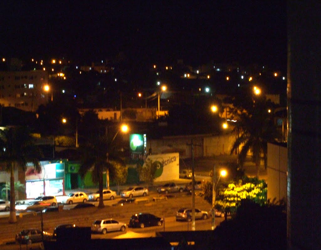 Centro de Montes Claros a Noite (5) by Faguiar