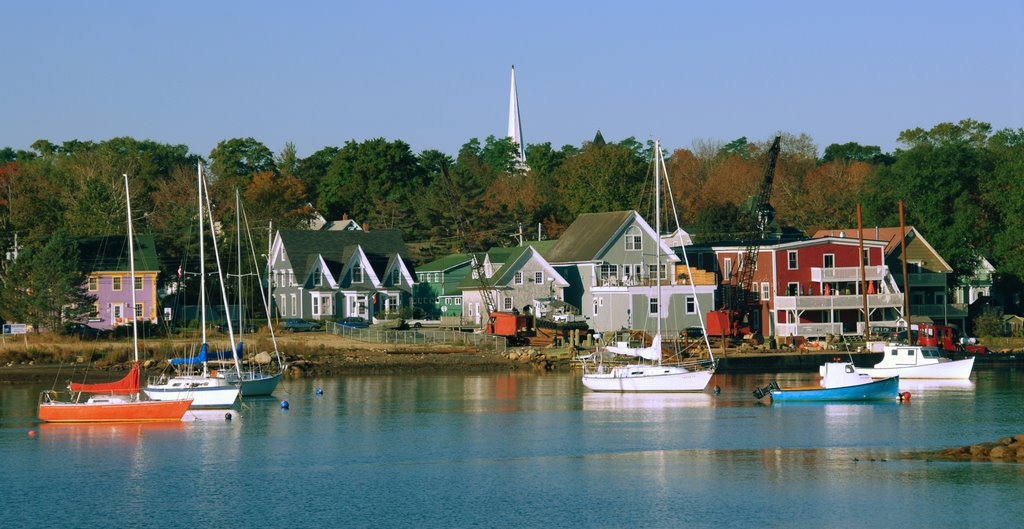 Mahone Bay Nova Scotia Canada by paul toman