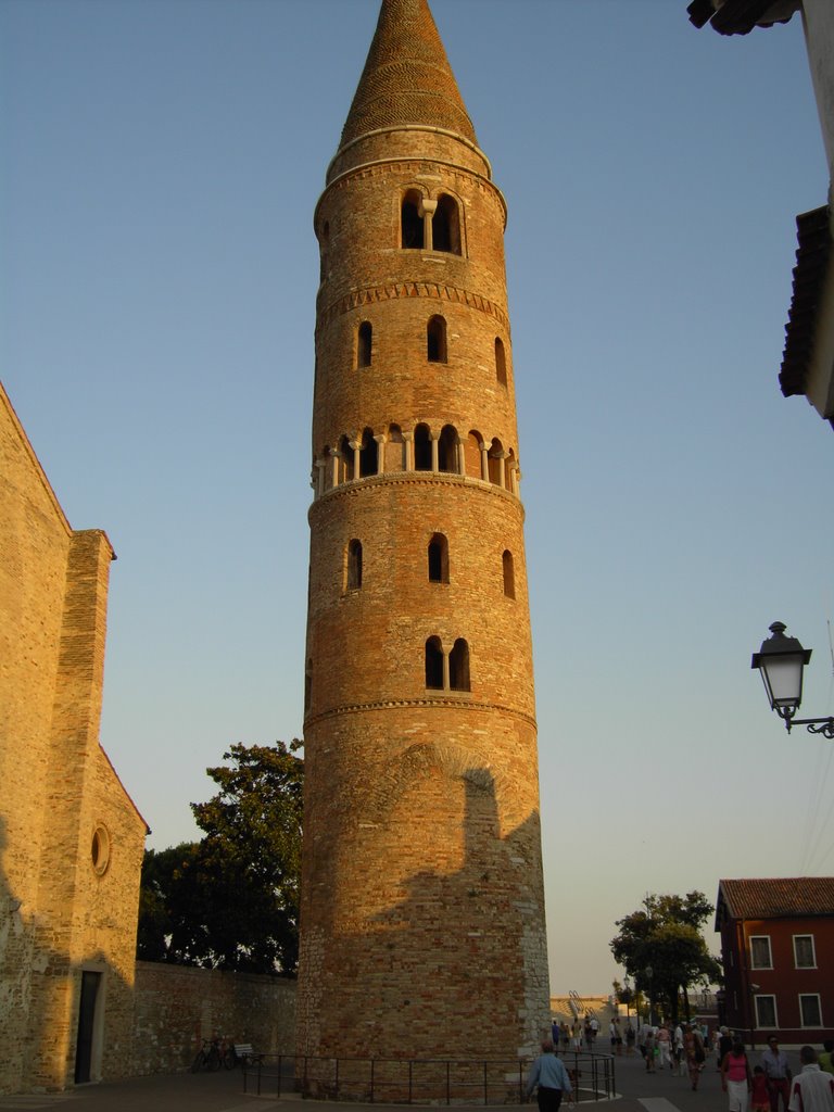 Campanile in Caorle by Steen Schütt