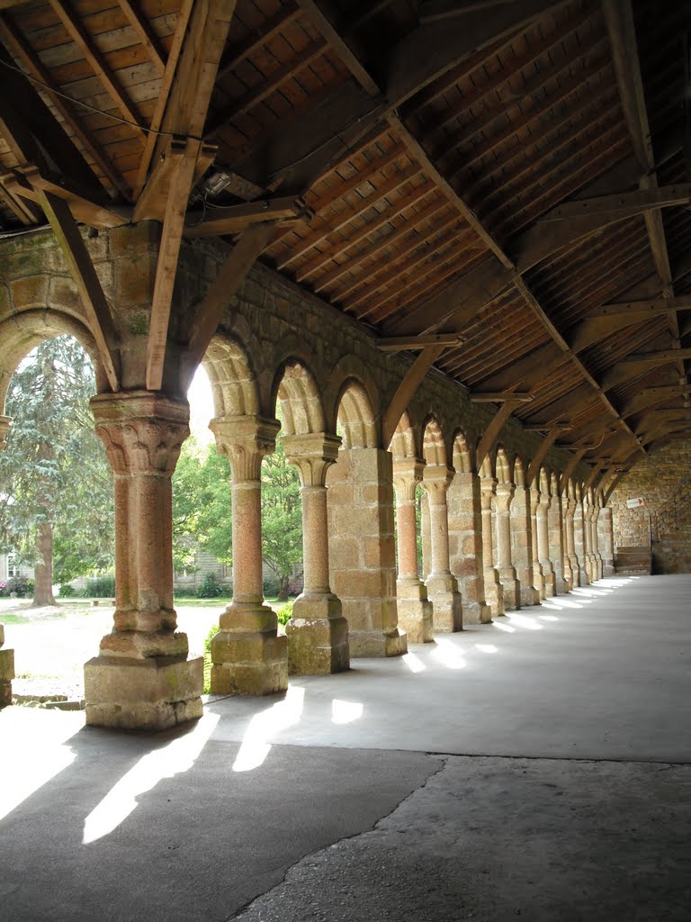 Portion du cloître parralléle à la nef by Pelluet Alain