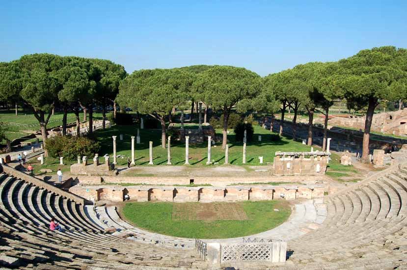 Anfiteatro de Ostia Antica by G76 by Gabijm76