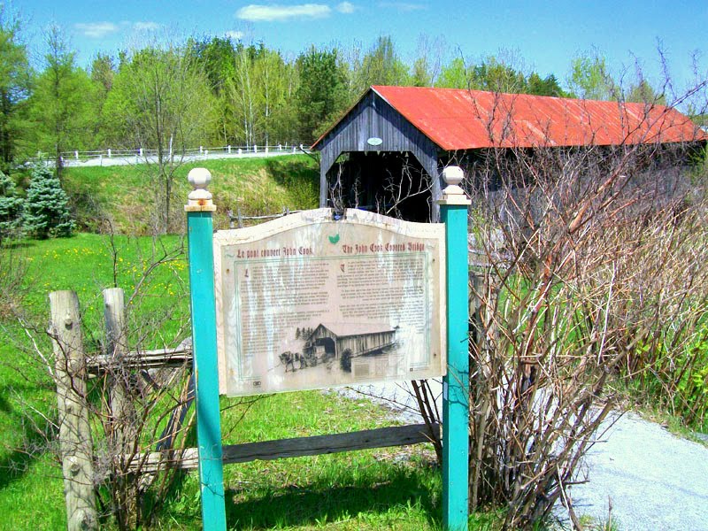 John Cook covered bridge by Mario Hains