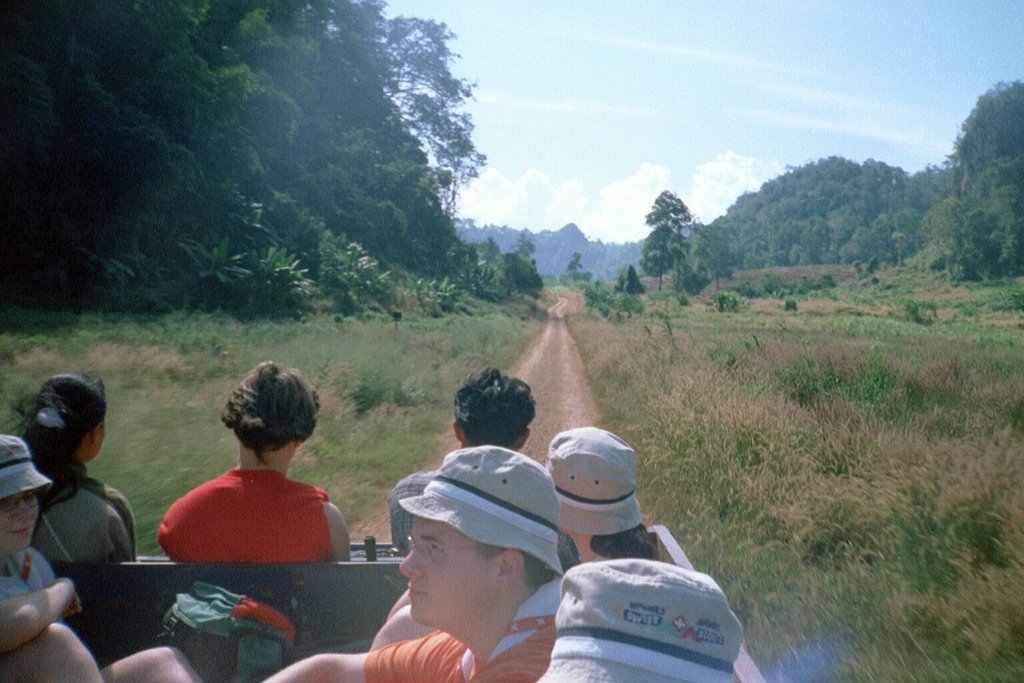 On the border to Burma by David Vaucher