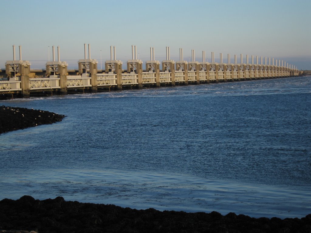 Oosterscheldedam by Jasdg