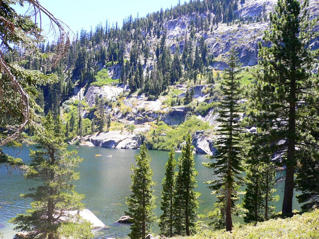 Upper Angora Lake by JayZee