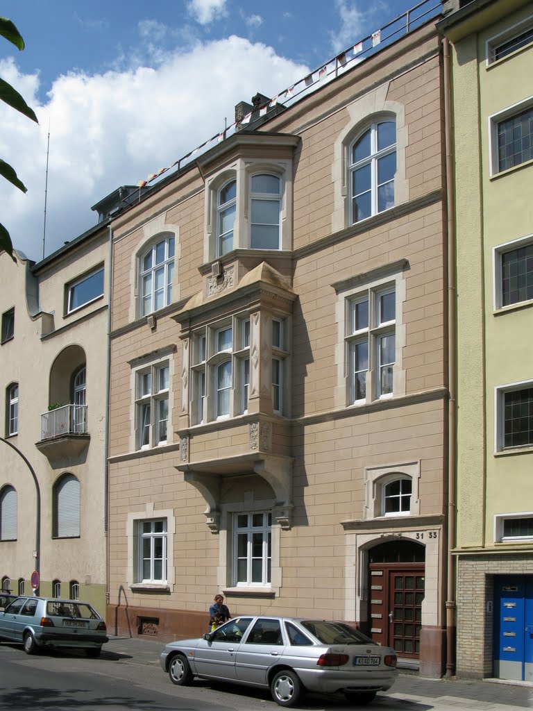 Köln-Mülheim, Rhodiusstraße 31, 1905-10 by Wensky