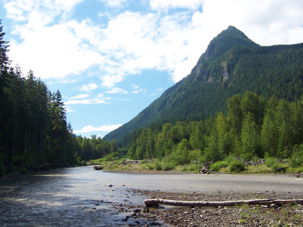 Cispus River by SteenJensen