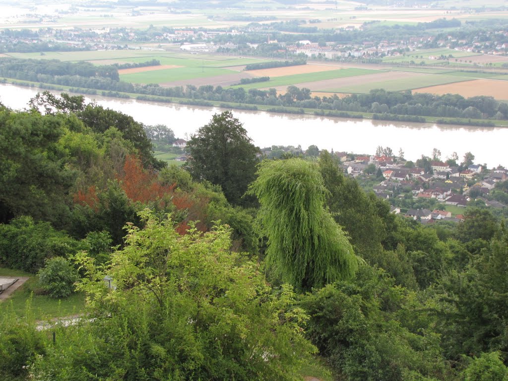 Austria (Österreich), Maria Taferl, kilátás a templom teraszáról, SzG3 by szalay3