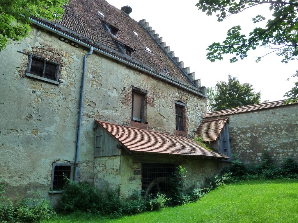 Kloster Heiligkreuztal, Mühle, Mühlenrad, Storchennest by Jonathan03071478