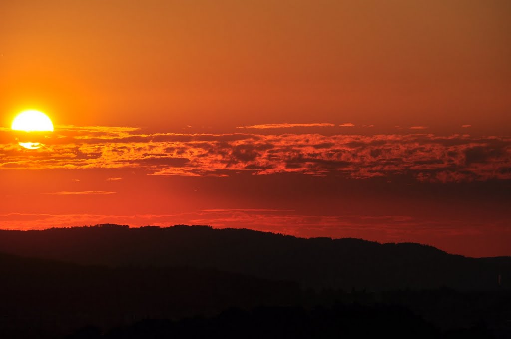 Sonnenuntergang Zollikon by nlch