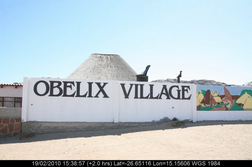 Asterix et Obelix en Namibie by Pierre Marc