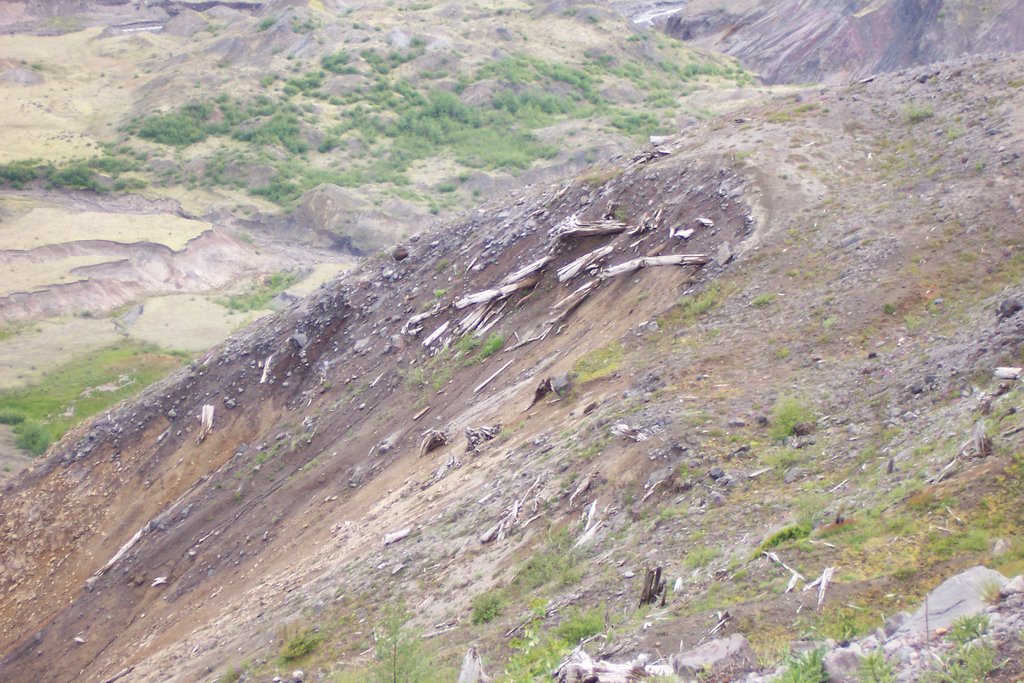 Johnson Ridge near Mt St Helens by Steen Jensen