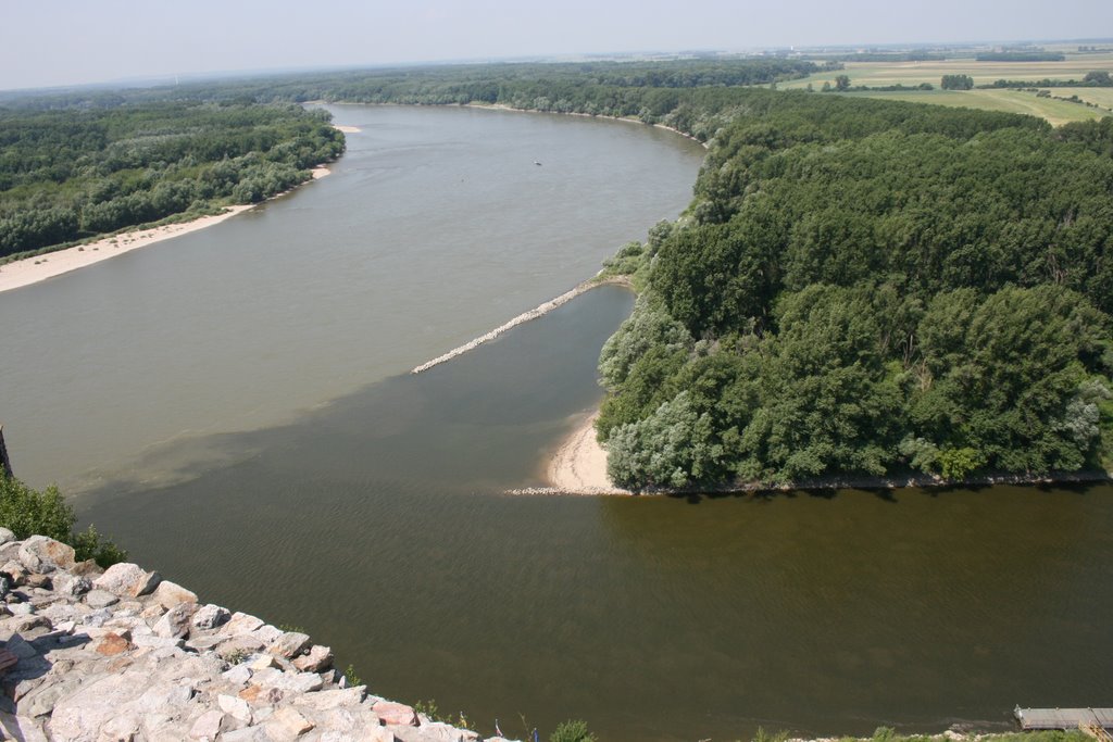 Two Rivers Merging by Nate Beeson