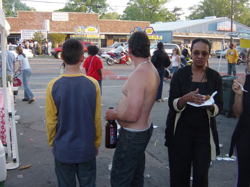 Strawberry Fest Beer Gut by messywhiteboy