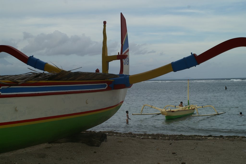 Fishing boats, Sanur, Bali by stevenvanValen+hannekeRolloos