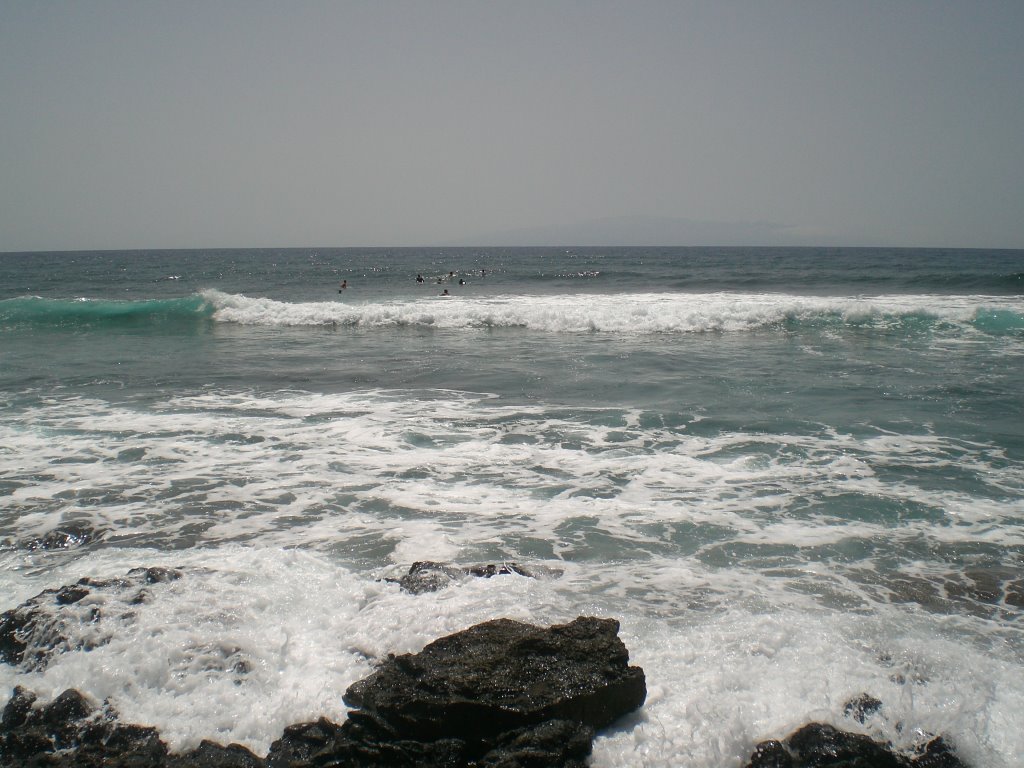 On the beach of Playa de las Americas, 15. July, 2007. by Ryan65