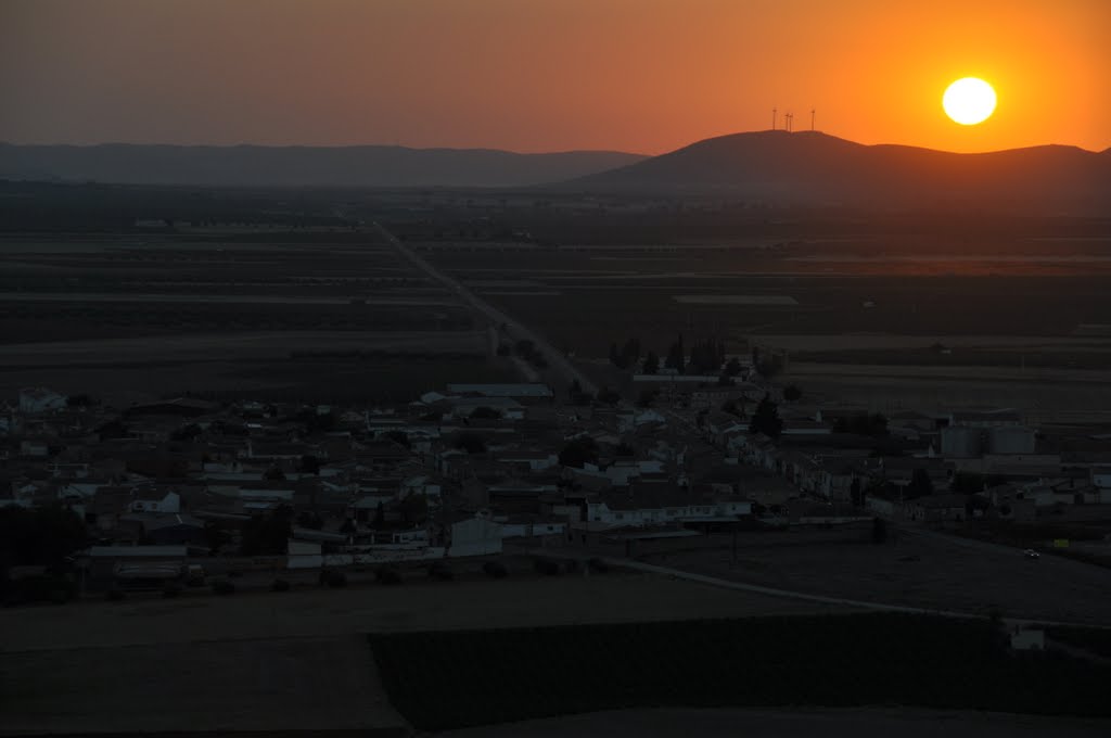 ALCUBILLAS Y EL OCASO by jose ramon rioja