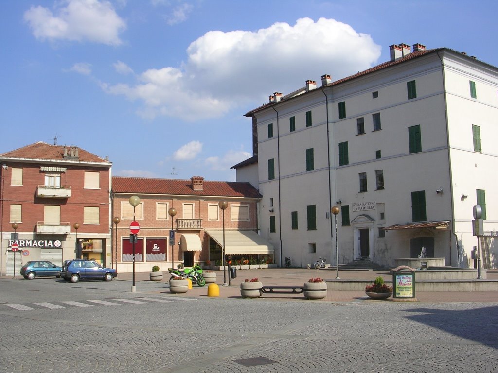 Caselle Torinese, Piazza Boschiassi by Aldo Ferretto