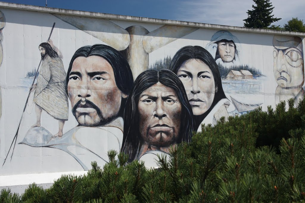 Chemainus Mural by Marcus Hebel