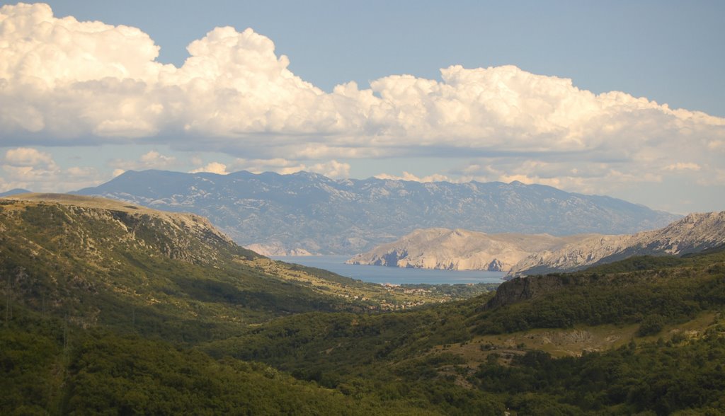 Baska from the hill by Tamás Zahorán