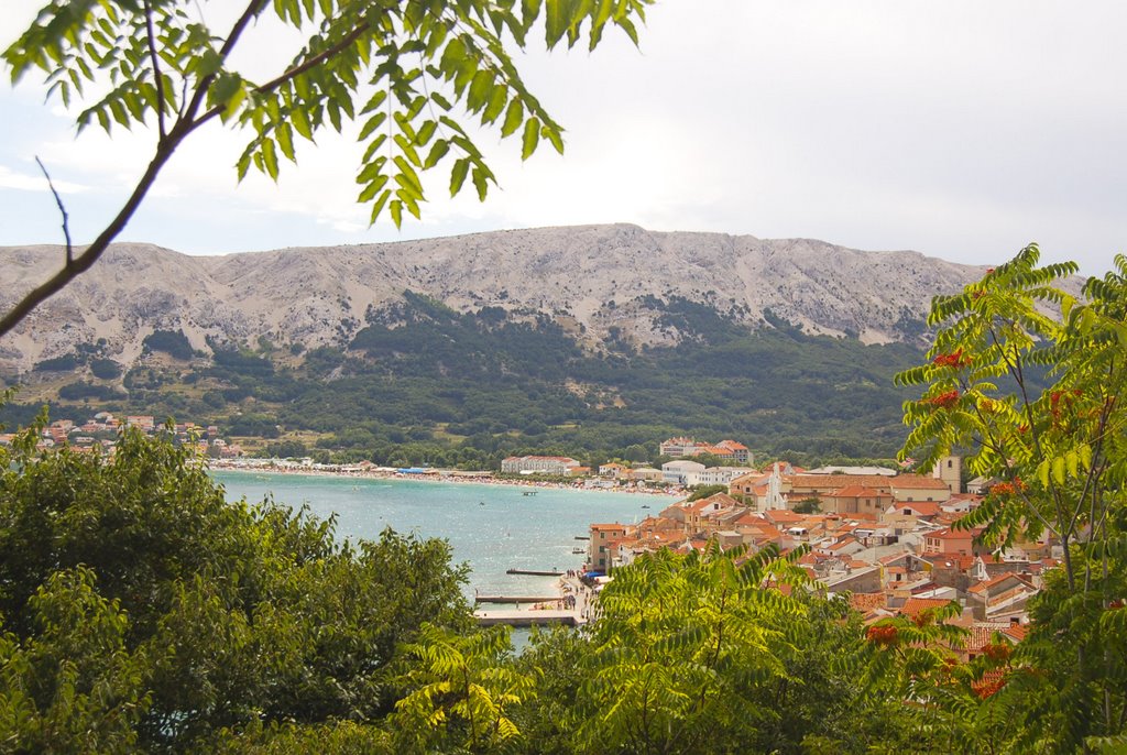 Beach of Baska by Tamás Zahorán