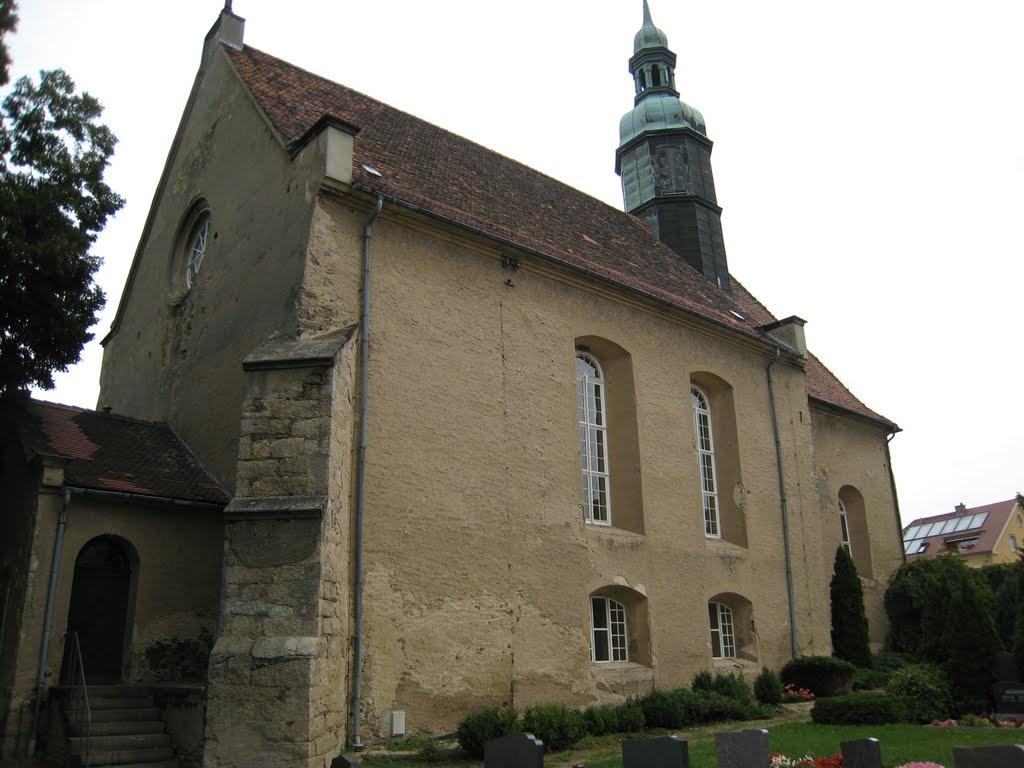 Ev.-Luth. Kirche in Weißenberg von Südwesten by Thomas Bauckmeier