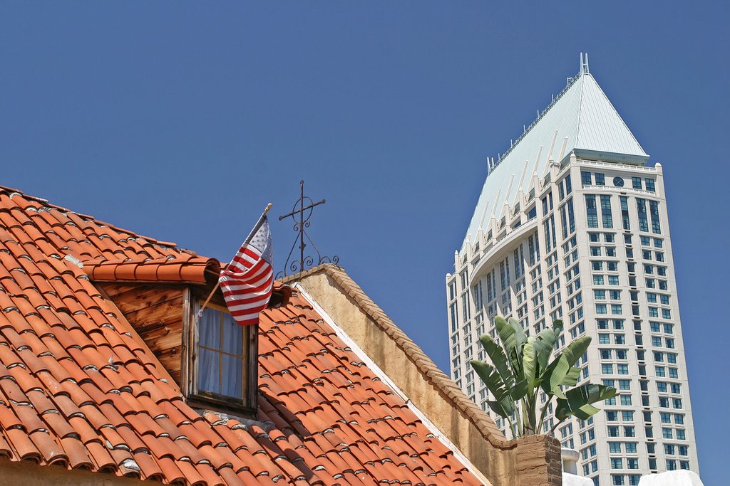 Old and new, San Diego by Georgio41