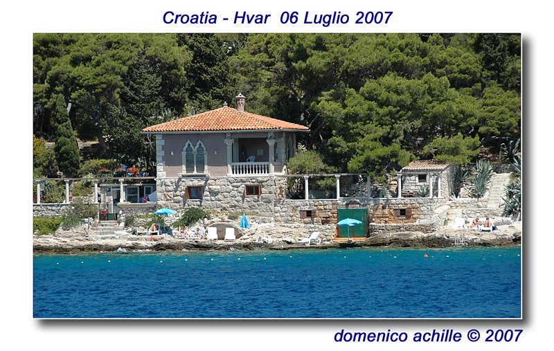 Croazia - Hvar - Porto - 2007 by domenico@chille