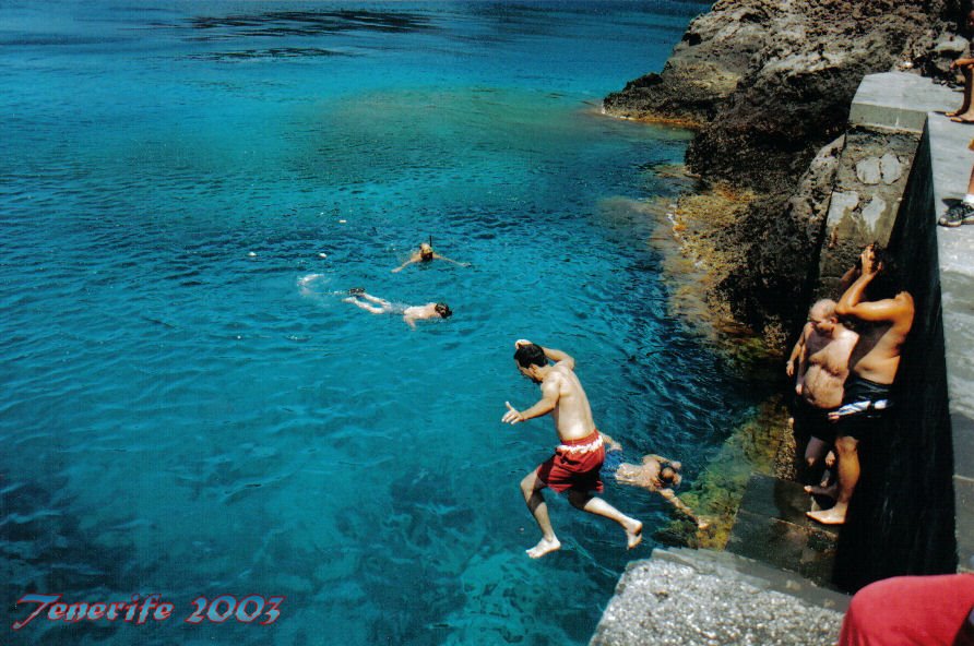 Jump at Punta de Teno by Hen A