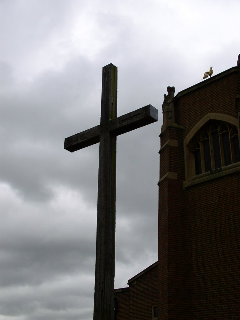 Guildford Cathedral by day by © Douglas MacGregor